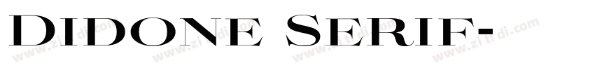 Didone Serif字体转换 Didone Serif字体转换